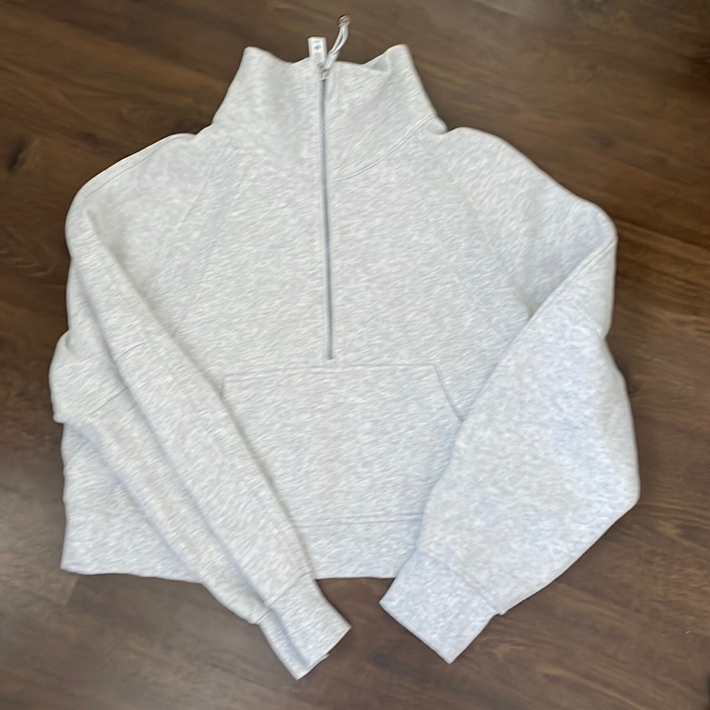 Oversized scuba sweater